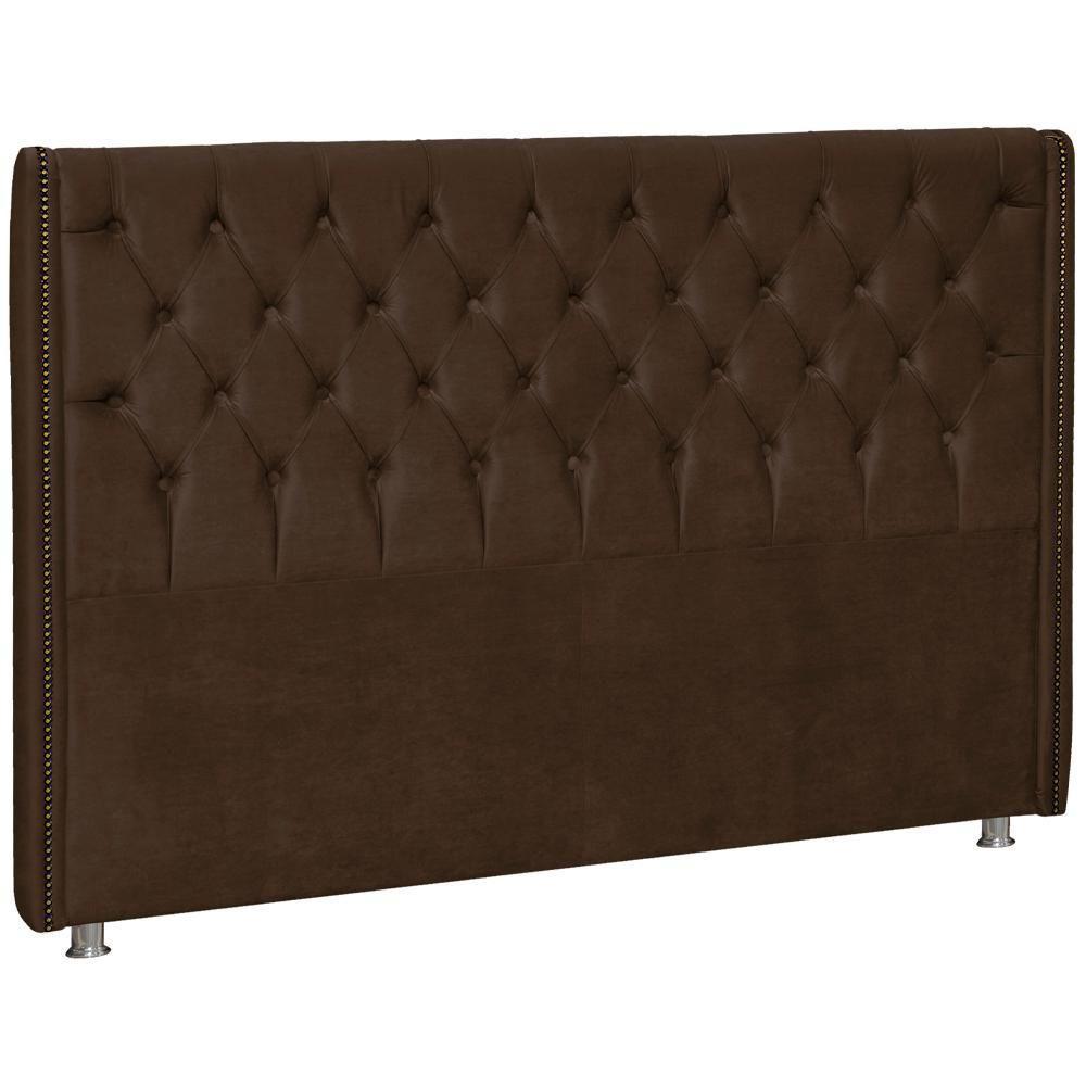 Cabeceira Queen 160 Cm Firezz Veludo Sl 942 Peer Sl 942 - 1