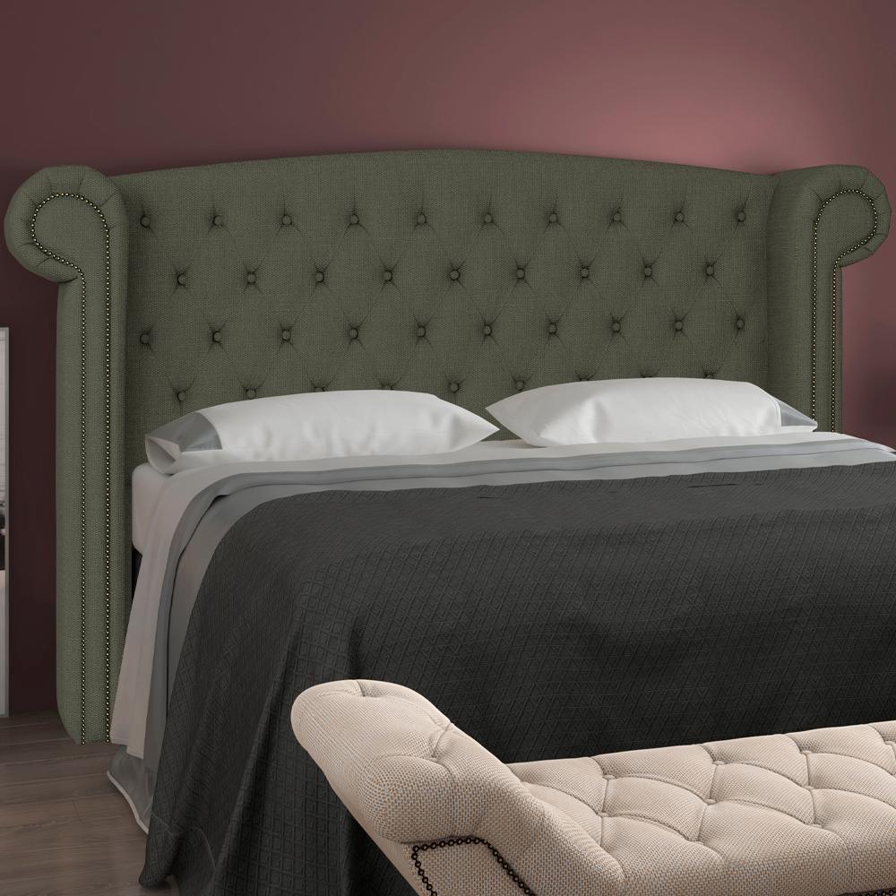 Cabeceira Queen 160 Cm Valenn Linho Sl 74 Peer Sl 74 - 5