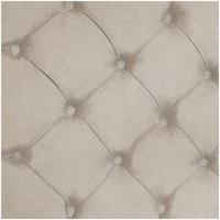 Cabeceira Capitonê Casal 1,40m Jade Suede Cor Bege