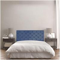 Cabeceira Capitonê King 1,95m Jade Suede Cor Azul Marinho - 10