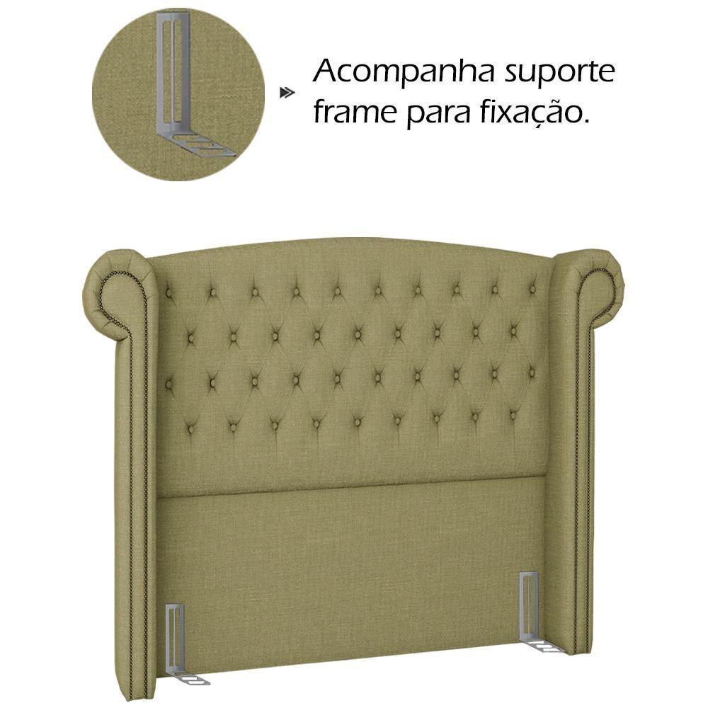 Cabeceira Solteiro 90 Cm Valenn Linho Sl 75 Peer Sl 75 - 7