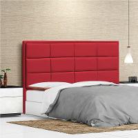Cabeceira Queen Tallin P04 160 Cm Suede Vermelho Tca 53 - 6