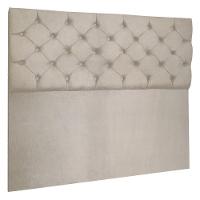 Cabeceira Capitonê Queen 1,60m Jade Suede Cor Bege - 1