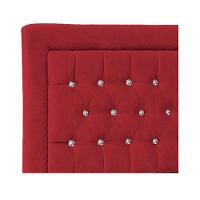 Cabeceira Queen Iasi P04 160 Cm Suede Vermelho Tca 53 - 3