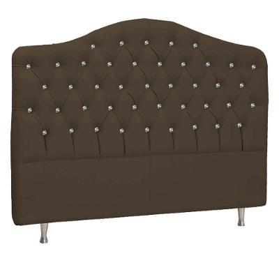 Cabeceira Solteiro Florence P04 100 Cm Suede Marrom Tca 942
