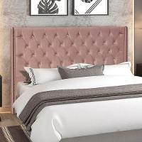 Cabeceira Casal 140 Cm Firezz Veludo Sl 949 Peer Sl 949 - 2