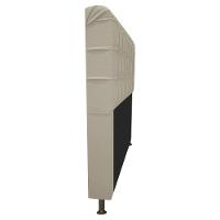 Cabeceira Dama 195Cm King Size Com Strass Bege - 5