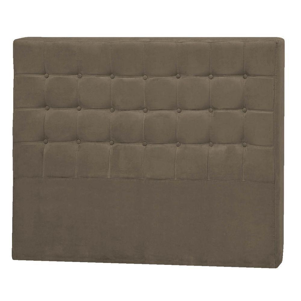 Cabeceira Queen Pequim P04 160 Cm Suede Marrom Claro Tca 945 - 4