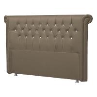 Cabeceira Queen P04 160 Cm Suede Marrom Claro Tca 945