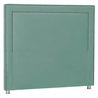 Cabeceira Solteiro Moscou P04 90 Cm Suede Turquesa Tca 946