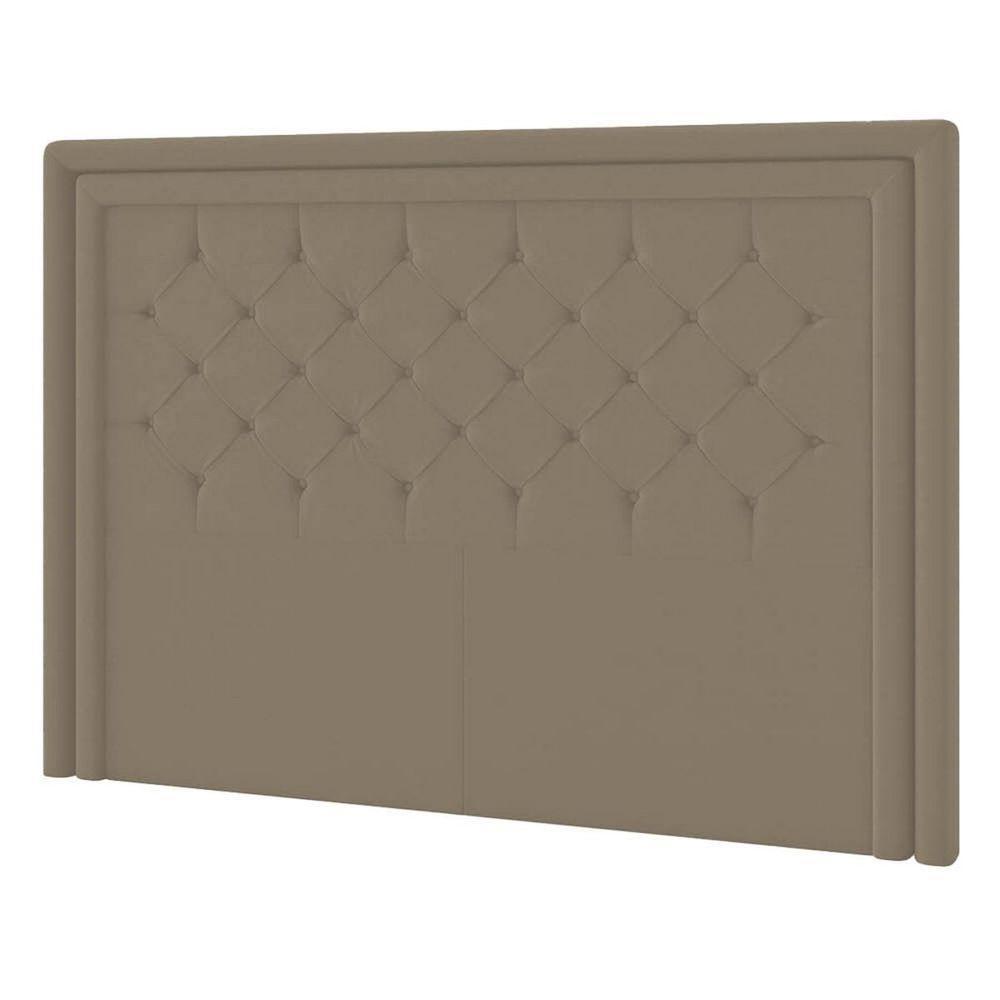 Cabeceira King P04 195 Cm Suede Marrom Claro Tca 945 - 4