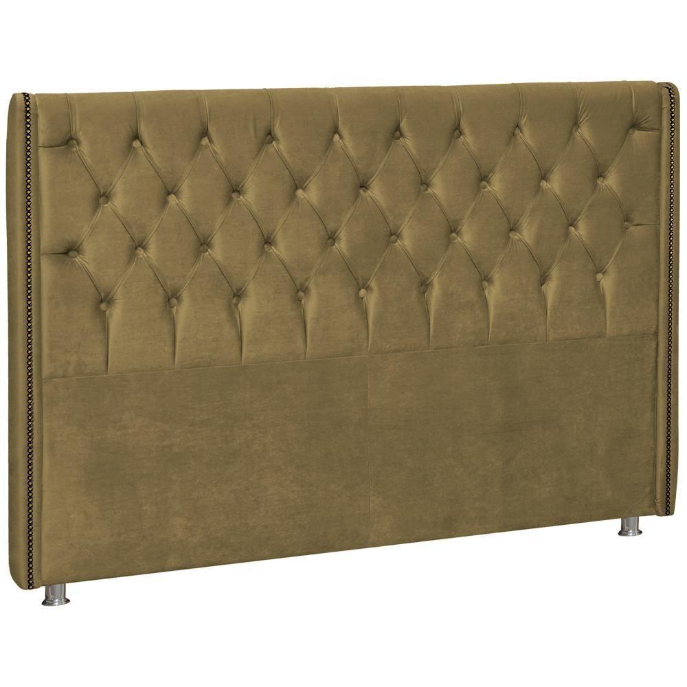 Cabeceira Casal 140 Cm Firezz Veludo Sl 945 Peer Sl 945 - 1