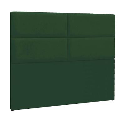 Cabeceira Queen Berlim P04 160 Cm Suede Verde Tca 947