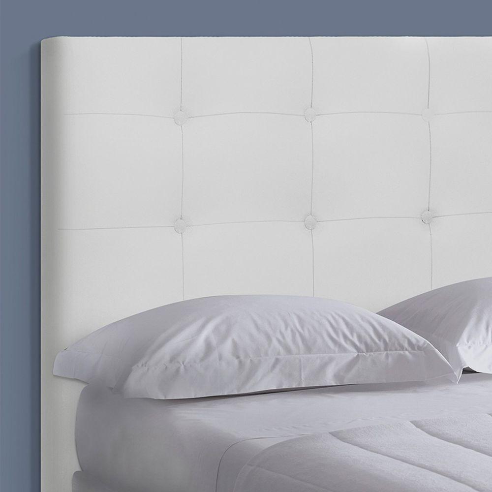 Cabeceira Queen Heloísa I02 160 Cm Corino Branco - 4