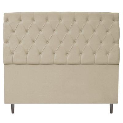 Cabeceira 140Cm Casal Bege