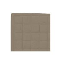 Cabeceira Solteiro P04 90 Cm Suede Marrom Claro Tca 945 - 3
