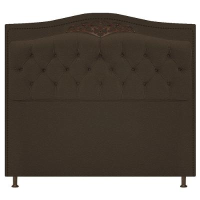 Cabeceira Yasmim 140Cm Casal Marrom
