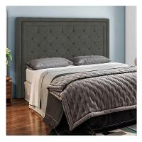 Cabeceira Solteiro P04 90 Cm Suede Cinza Escuro Tca 958 - 6