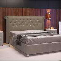 Cabeceira Solteiro P04 90 Cm Suede Marrom Claro Tca 945 - 5