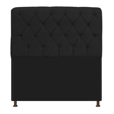 Cabeceira 140Cm Solteiro Preto