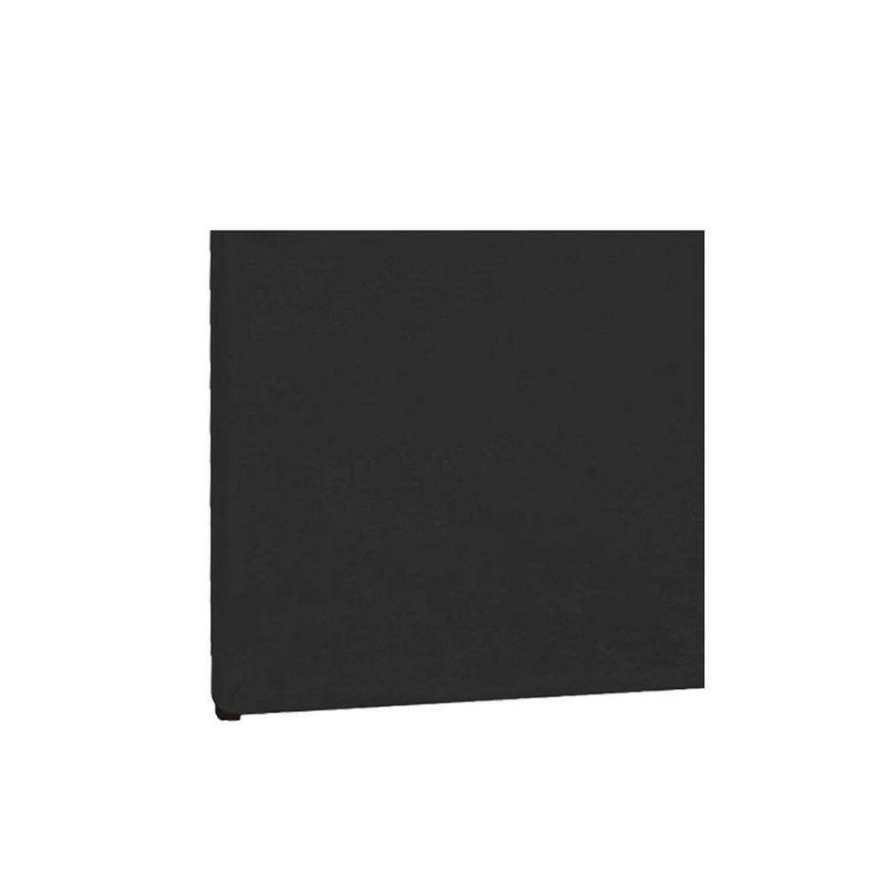 Cabeceira Solteiro Palermo P04 100 Cm Suede Preto Tca 944 - 2