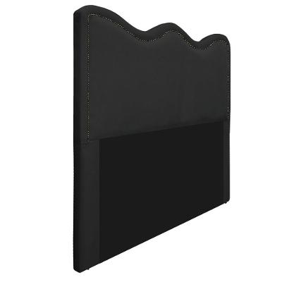 Cabeceira King 195 Cm Cama Box Corano Preto