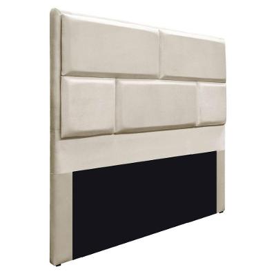 Cabeceira King 195 Cm Cama Box Corano Bege