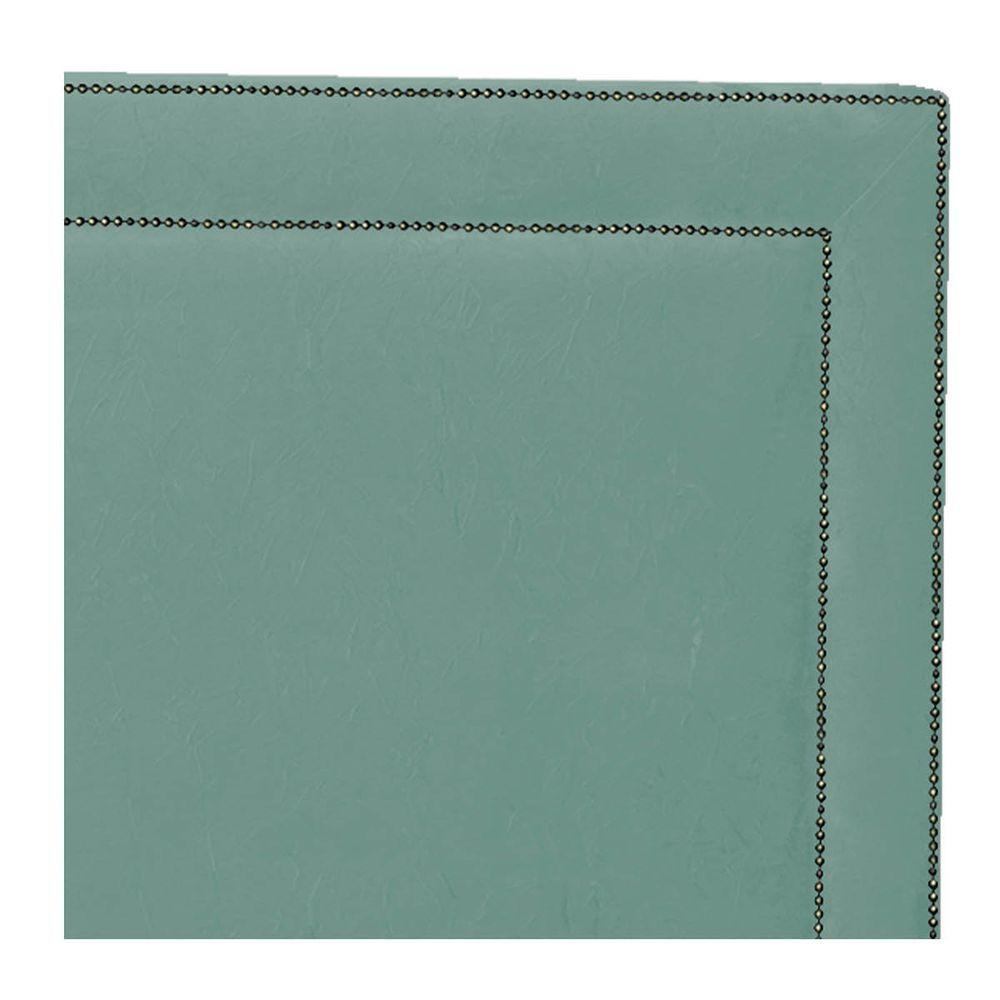 Cabeceira Solteiro Moscou P04 90 Cm Suede Turquesa Tca 946 - 2