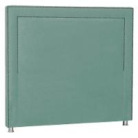 Cabeceira Solteiro Moscou P04 90 Cm Suede Turquesa Tca 946 - 1