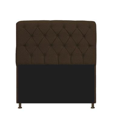 Cabeceira 195Cm Solteiro Marrom