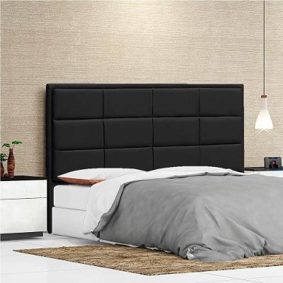 Cabeceira Solteiro Tallin P04 90 Cm Suede Preto Tca 944