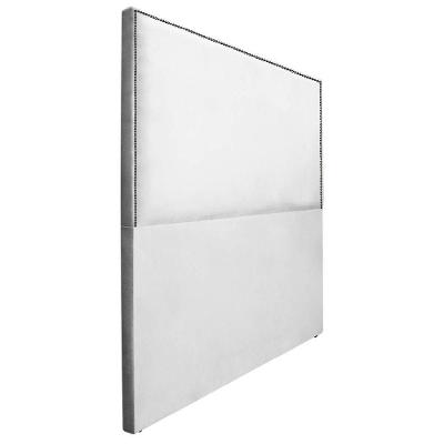 Cabeceira King 195 Cm Cama Box Suede Branco
