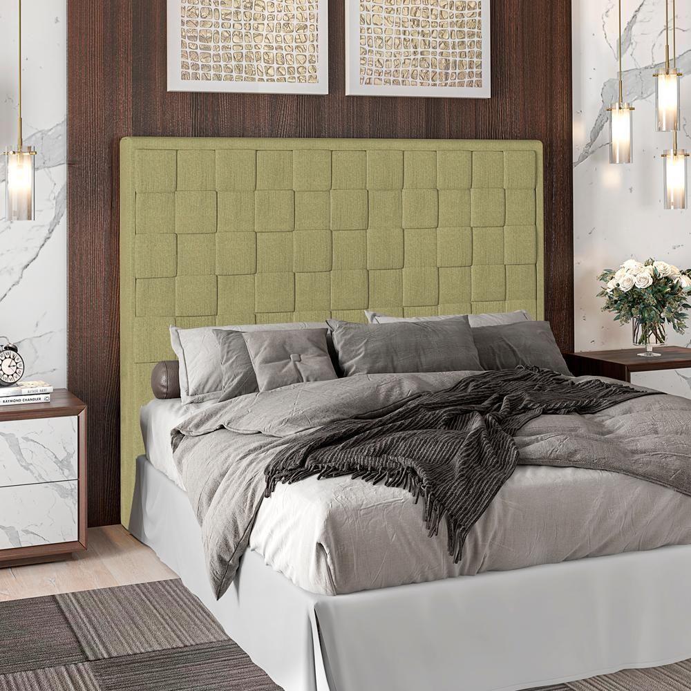 Cabeceira Queen 160 Cm Priss Linho Sl 75 Peer Sl 75 - 2