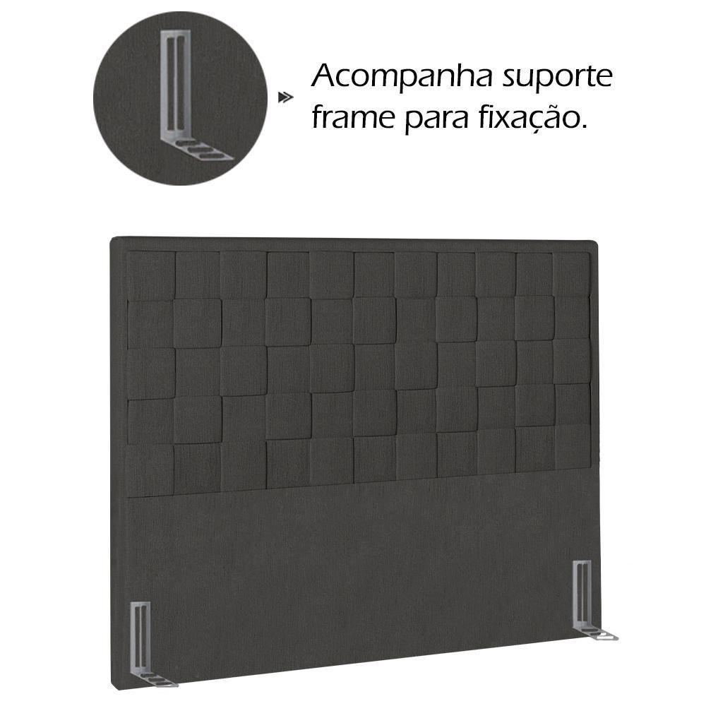 Cabeceira Queen 160 Cm Priss Linho Sl 74 Peer Sl 74 - 2