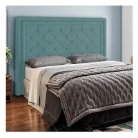 Cabeceira Solteiro P04 90 Cm Suede Turquesa Tca 946 - 6