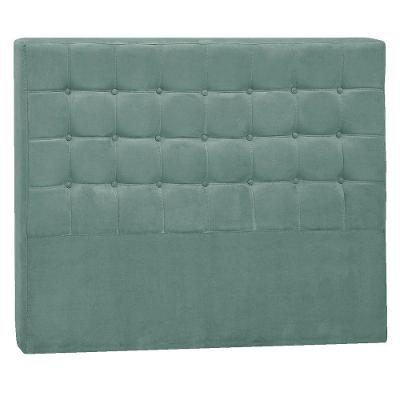 Cabeceira Casal Pequim P04 140 Cm Suede Turquesa Tca 946
