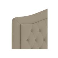 Cabeceira Solteiro ághata P04 90 Cm Suede Bege Tca 941 - 3