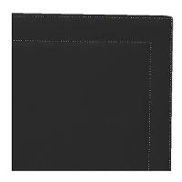 Cabeceira Casal Moscou P04 140 Cm Suede Preto Tca 944 - 2