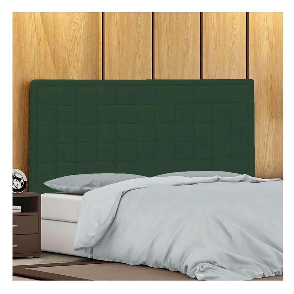 Cabeceira Solteiro Palermo P04 90 Cm Suede Verde Tca 947 - 6