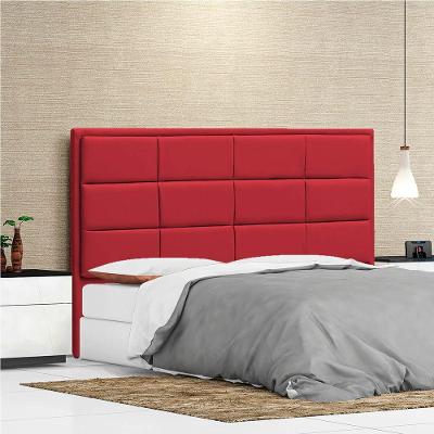 Cabeceira Solteiro Tallin P04 90 Cm Suede Vermelho Tca 53