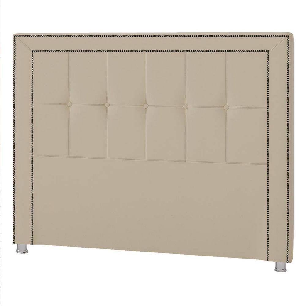 Cabeceira Solteiro Catania P04 100 Cm Suede Bege Tca 941 - 4