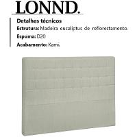 Cabeceira Queen 160 Cm Lonnd Linho Sl 76 Peer Sl 76 - 11