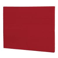 Cabeceira Solteiro Porto P04 90 Cm Suede Vermelho Tca 53