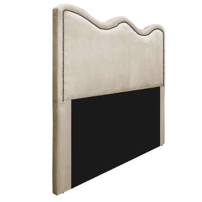 Cabeceira King 195 Cm Cama Box Corano Bege
