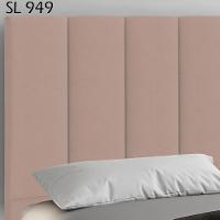 Cabeceira Solteiro 90 Cm Sevill Veludo Sl 949 Peer Sl 949 - 6