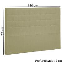 Cabeceira Casal 140 Cm Lonnd Linho Sl 75 Peer Sl 75 - 6