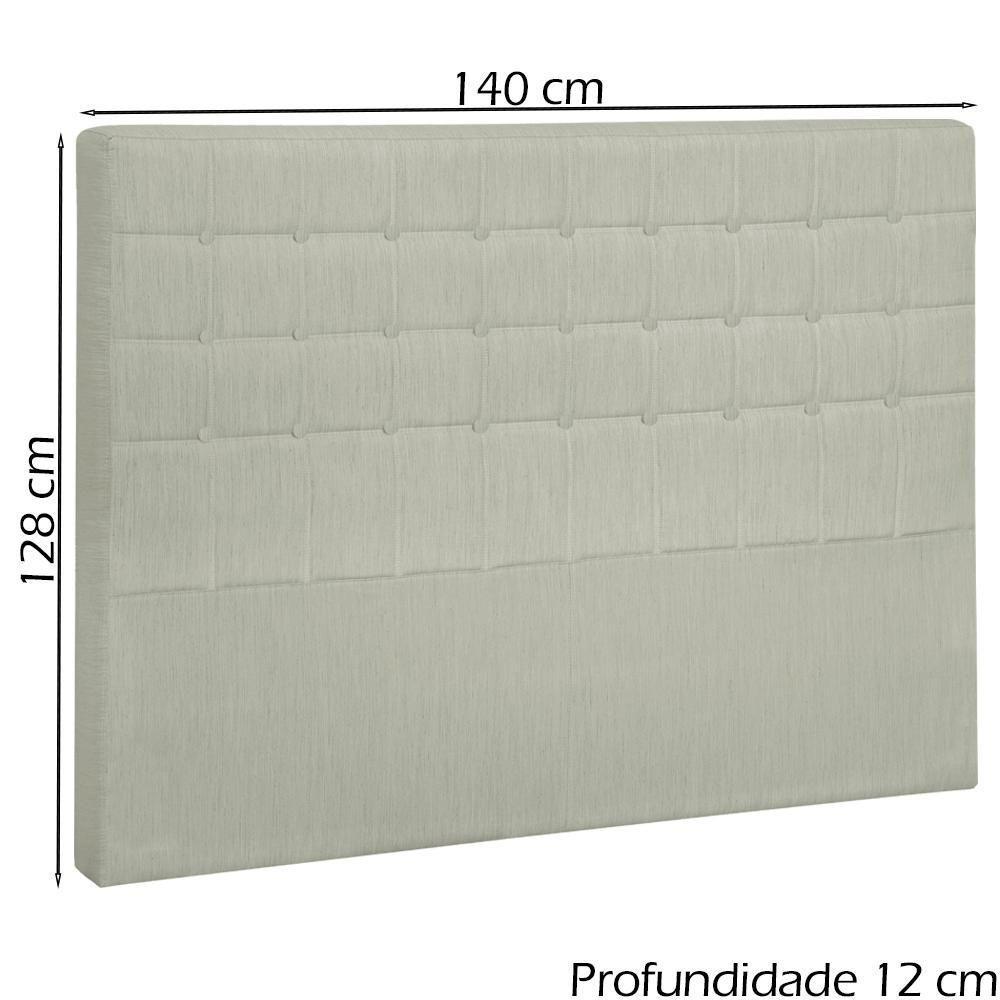 Cabeceira Casal 140 Cm Lonnd Linho Sl 76 Peer Sl 76 - 4