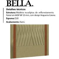 Cabeceira Queen 160 Cm Bella Linho Sl 75 Peer Sl 75 - 29