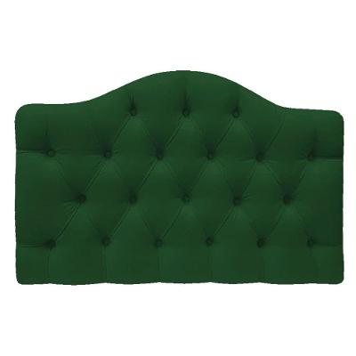 Cabeceira Suspensa Imperatriz 90 Cm Solteiro Suede Verde