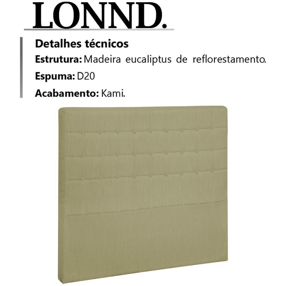 Cabeceira Solteiro 90 Cm Lonnd Linho Sl 75 Peer Sl 75 - 8